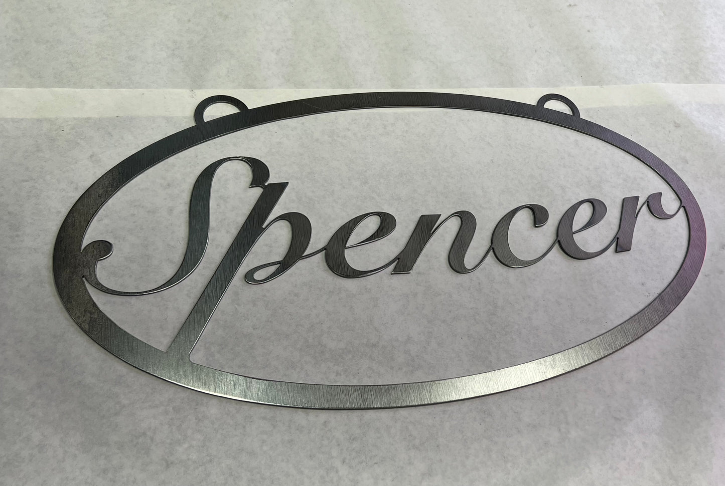 Custom Name Hanging Sign